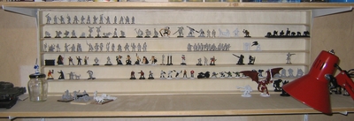 Display shelf in the shelf